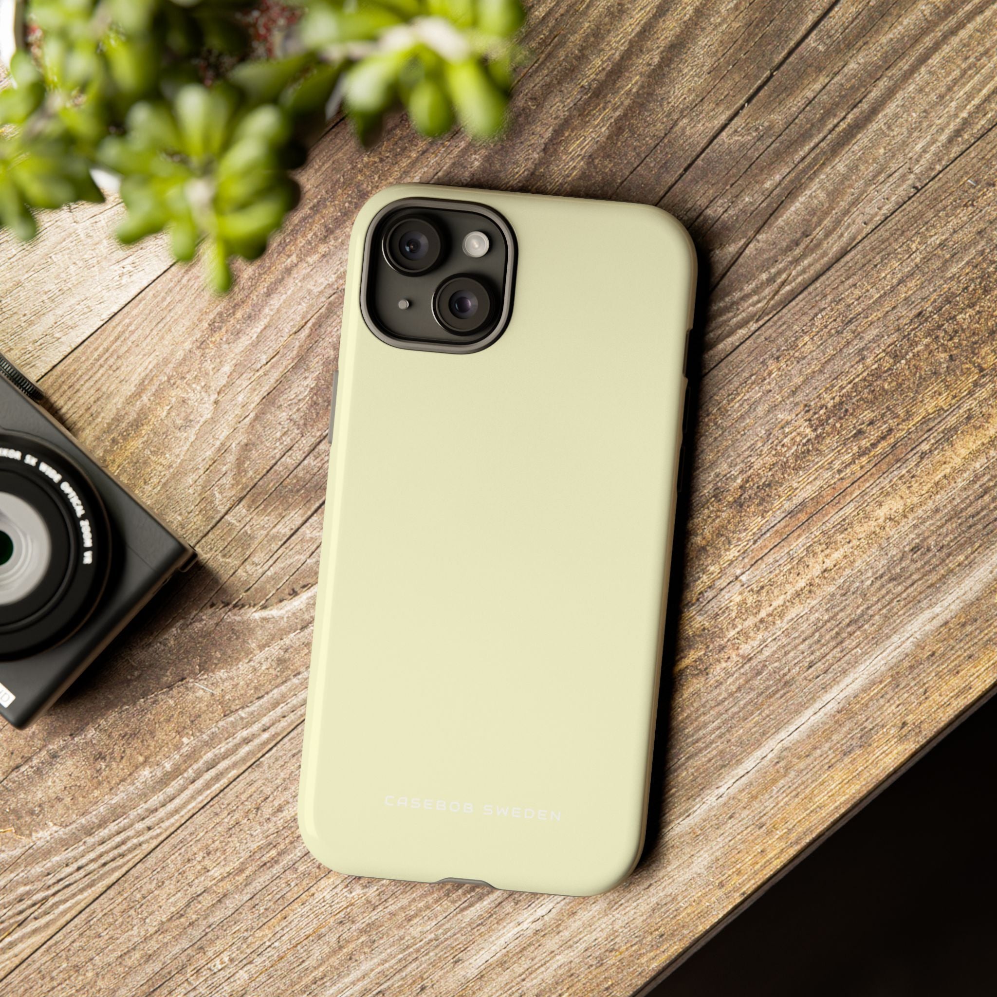 Light Golden Rod Yellow iPhone 15 - Tough Phone Case