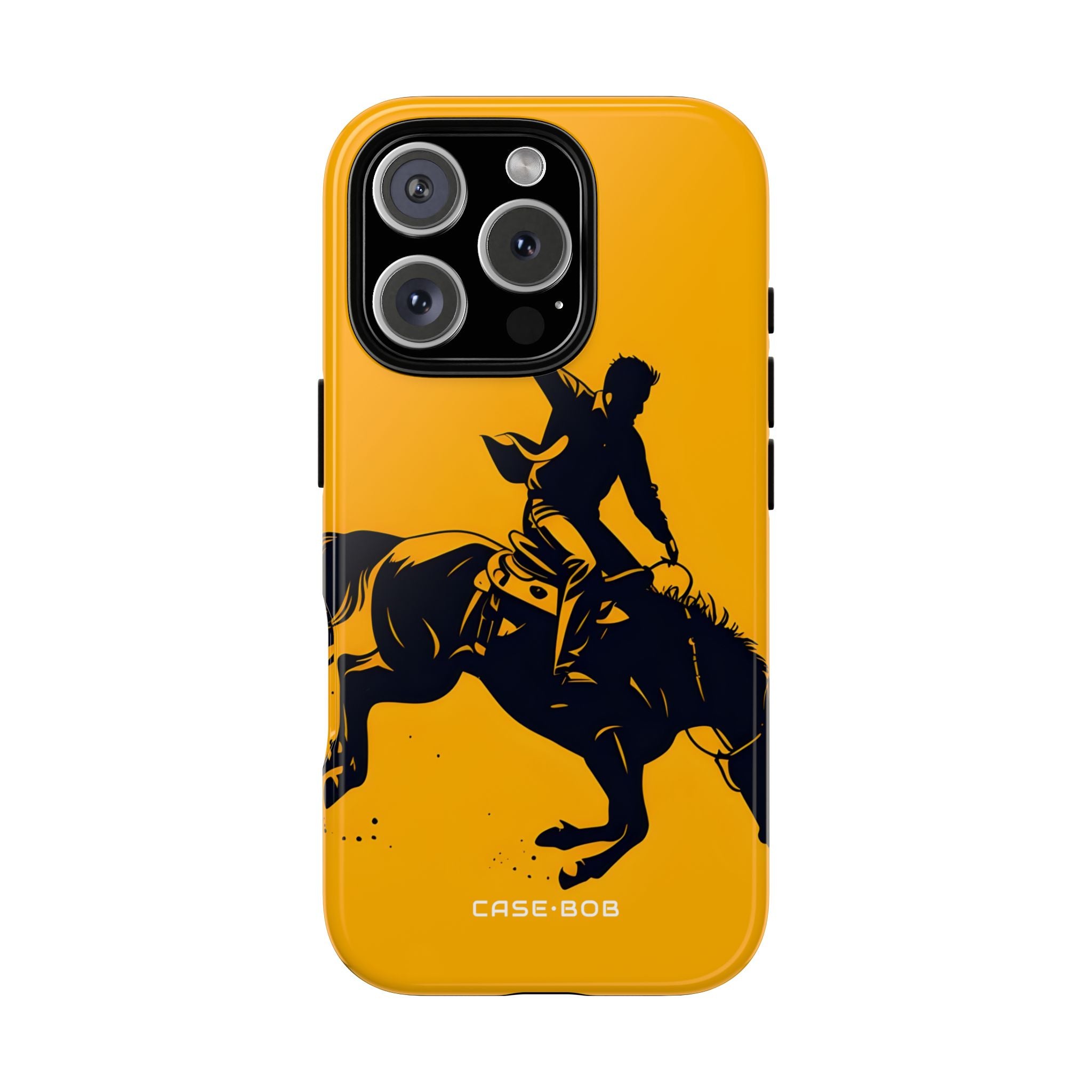 Buckin Cowboy Glow iPhone 16 Pro Case - Tough
