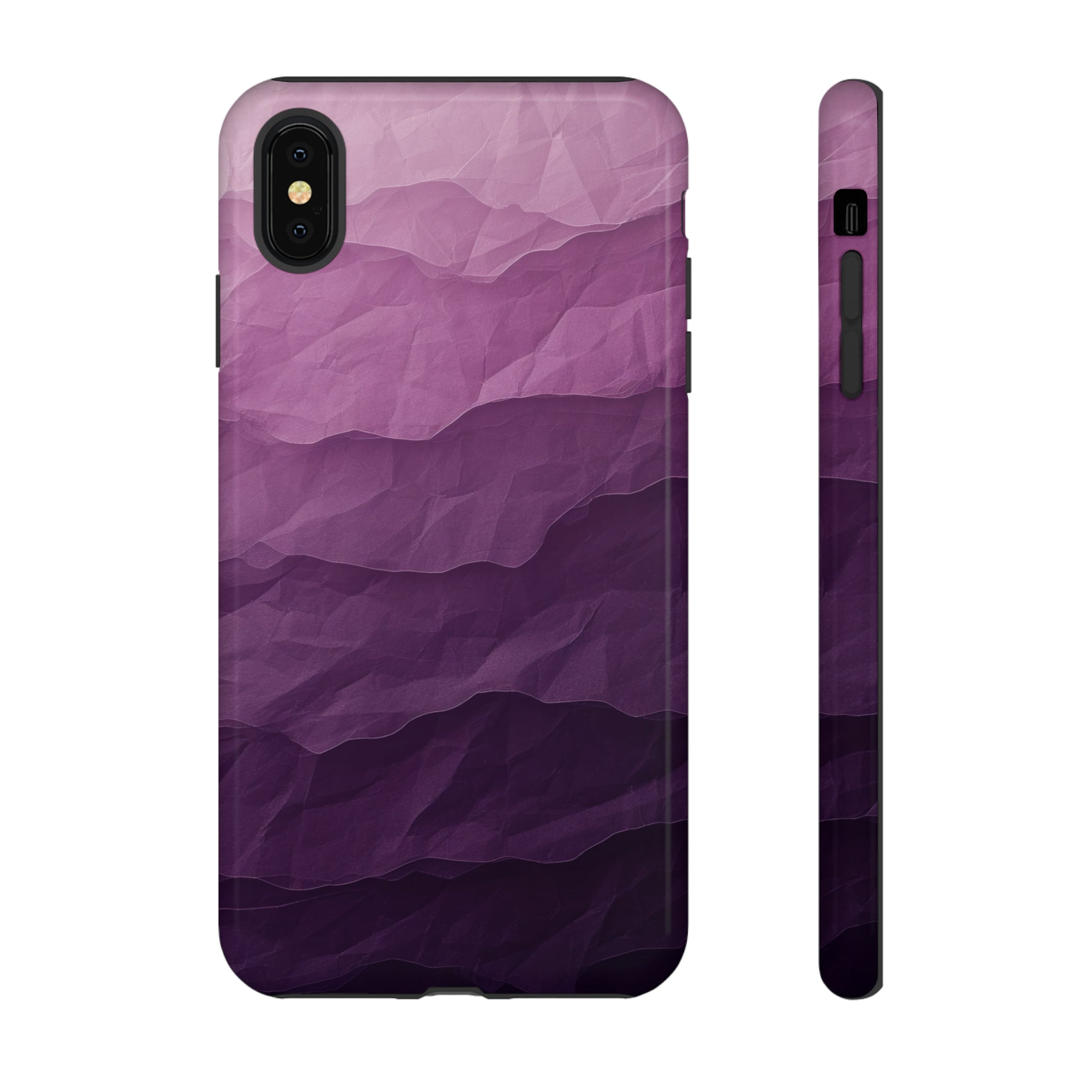 Lilac to Plum Gradient - Protective Phone Case