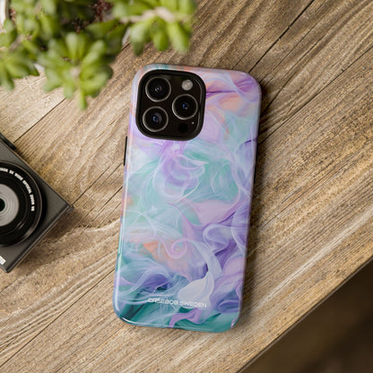 Purple Peach Whirl - Tough iPhone 16 Phone Case