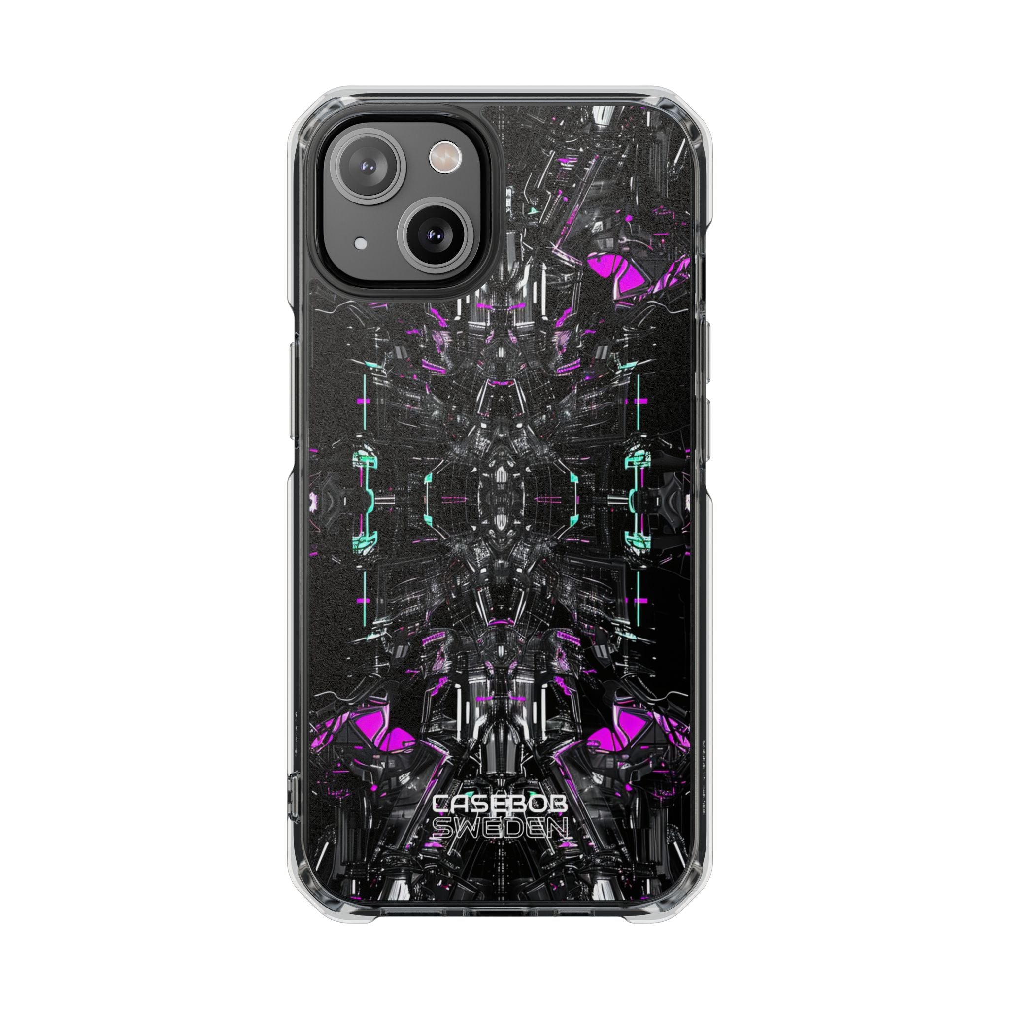 Cybernetic Neon Nexus iPhone 14 - Impact Clear+