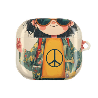 Peace Pigtails - AirPods Case