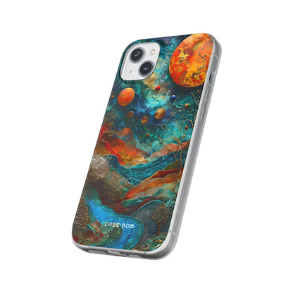 Celestial Ember iPhone 14 Plus Case - Soft