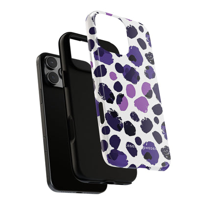 Purple Inkblots iPhone 16 - Tough Phone Case