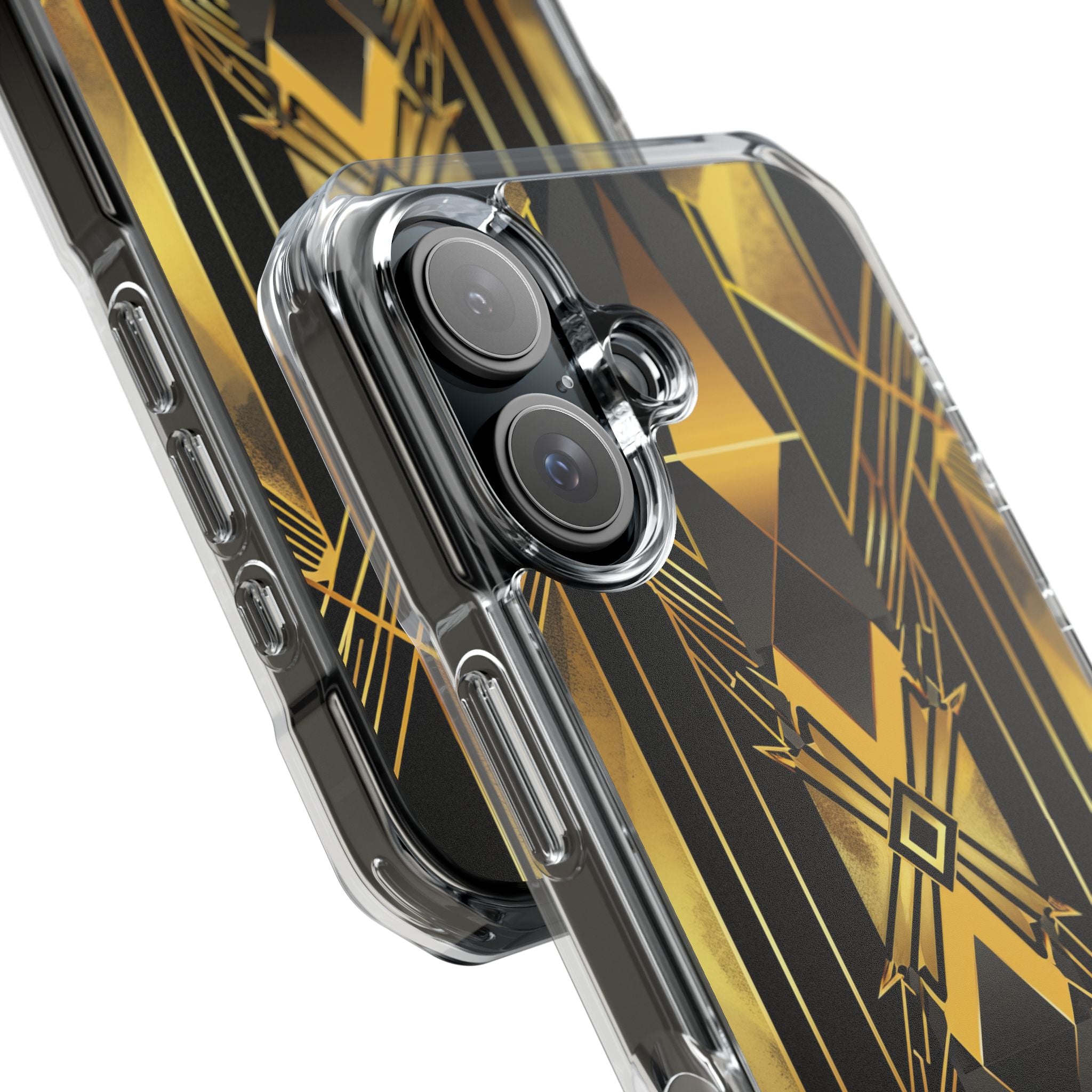 Golden Diamond Radiance iPhone 16 Case - Impact
