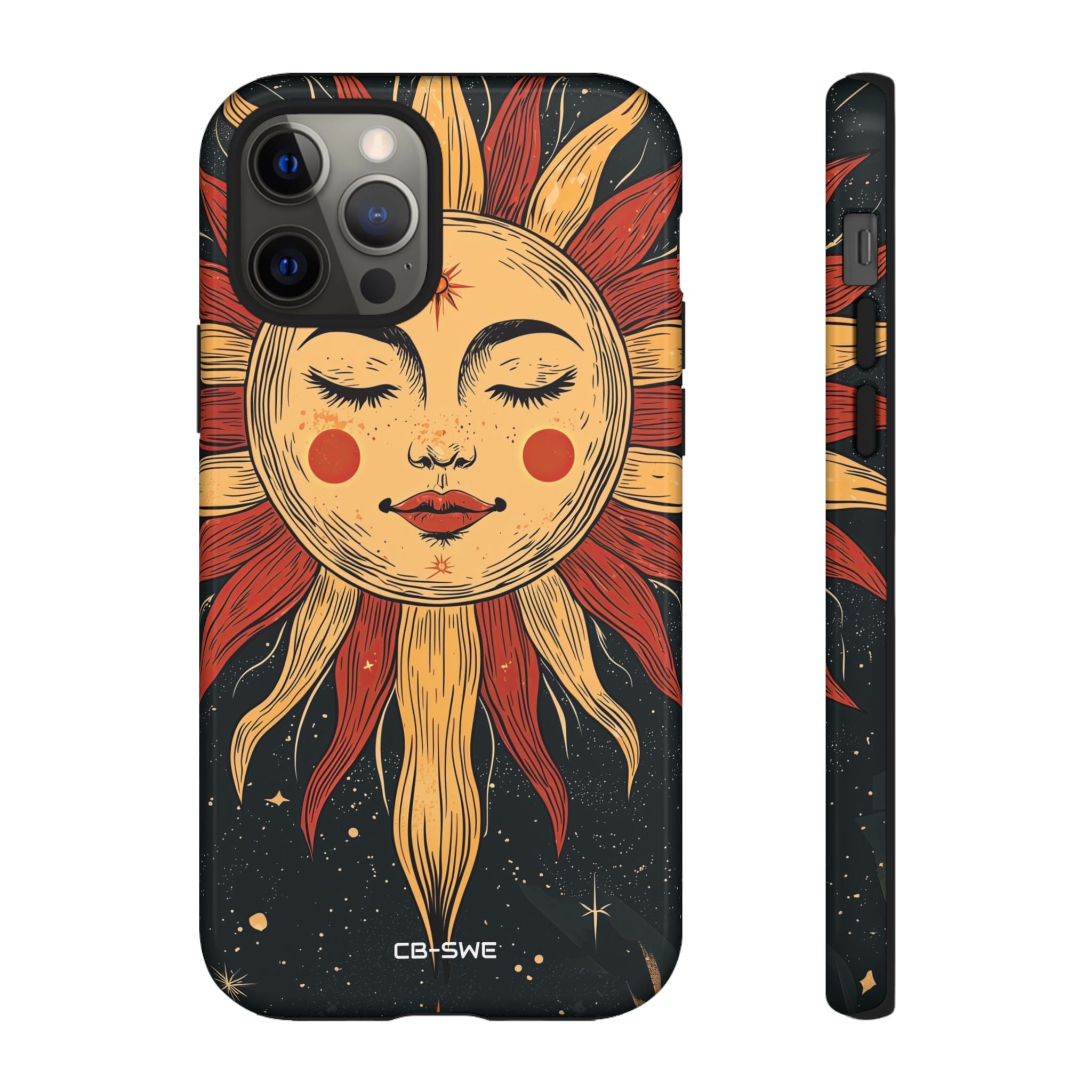 Sunshine Embraces Stars - iPhone Case