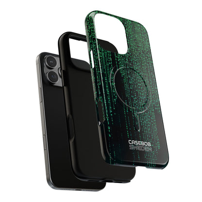 Neon Data Stream iPhone 16 - Tough+