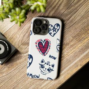 Cute Cat Wallpaper - Protective Phone Case