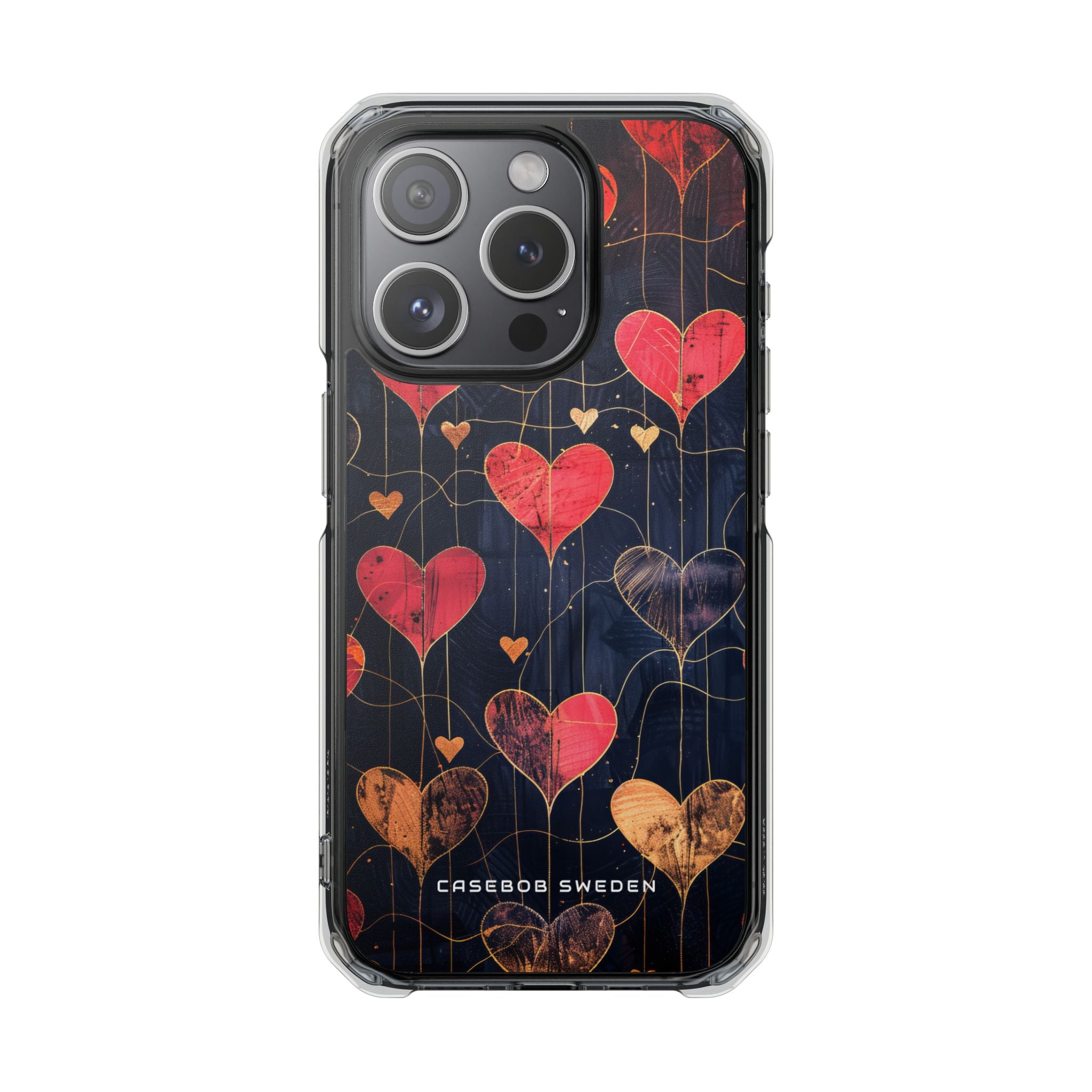 Gradient Heartflow Harmony iPhone 15 - Clear Impact Phone Case