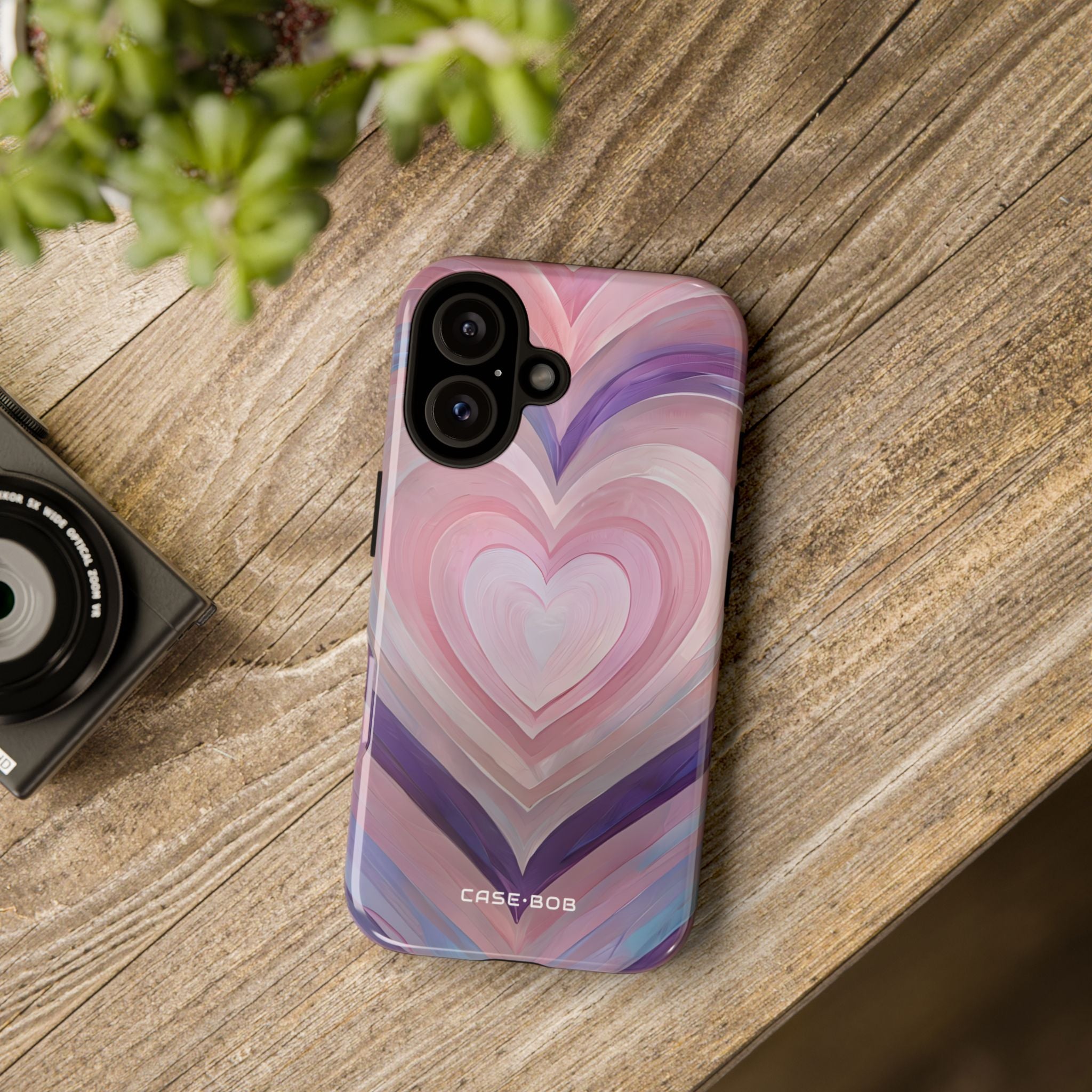 Radiant Heartbrush iPhone 16 Pro Case - Tough
