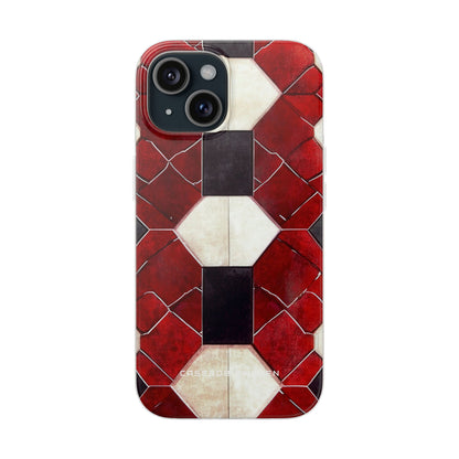 Gothic Hexagon Symmetry iPhone 15 - Flexi Phone Case