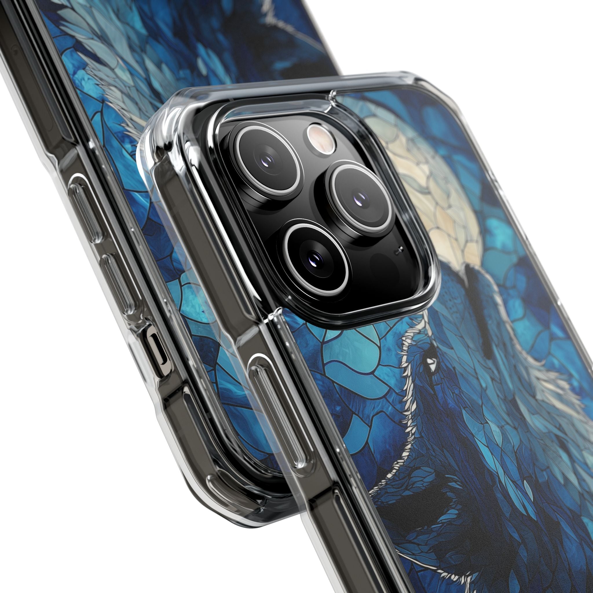 Wolf Howls Moonlight iPhone Case - Impact