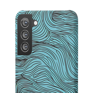 Wavy Serenity | Slim Phone Case for Samsung