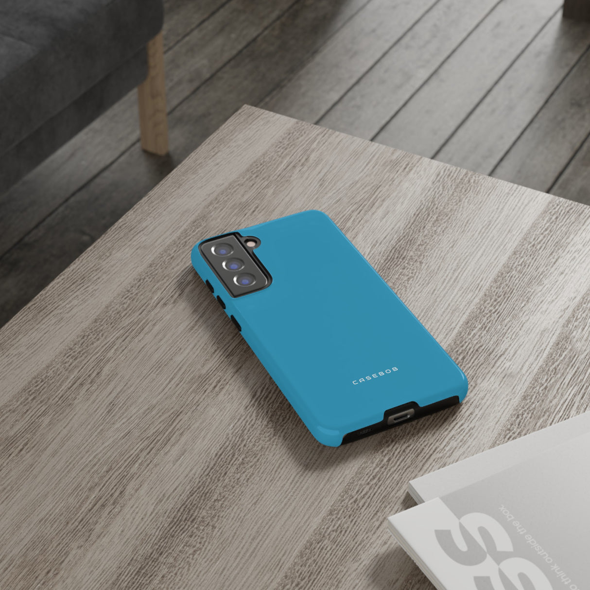 Bright Cerulean - Protective Phone Case