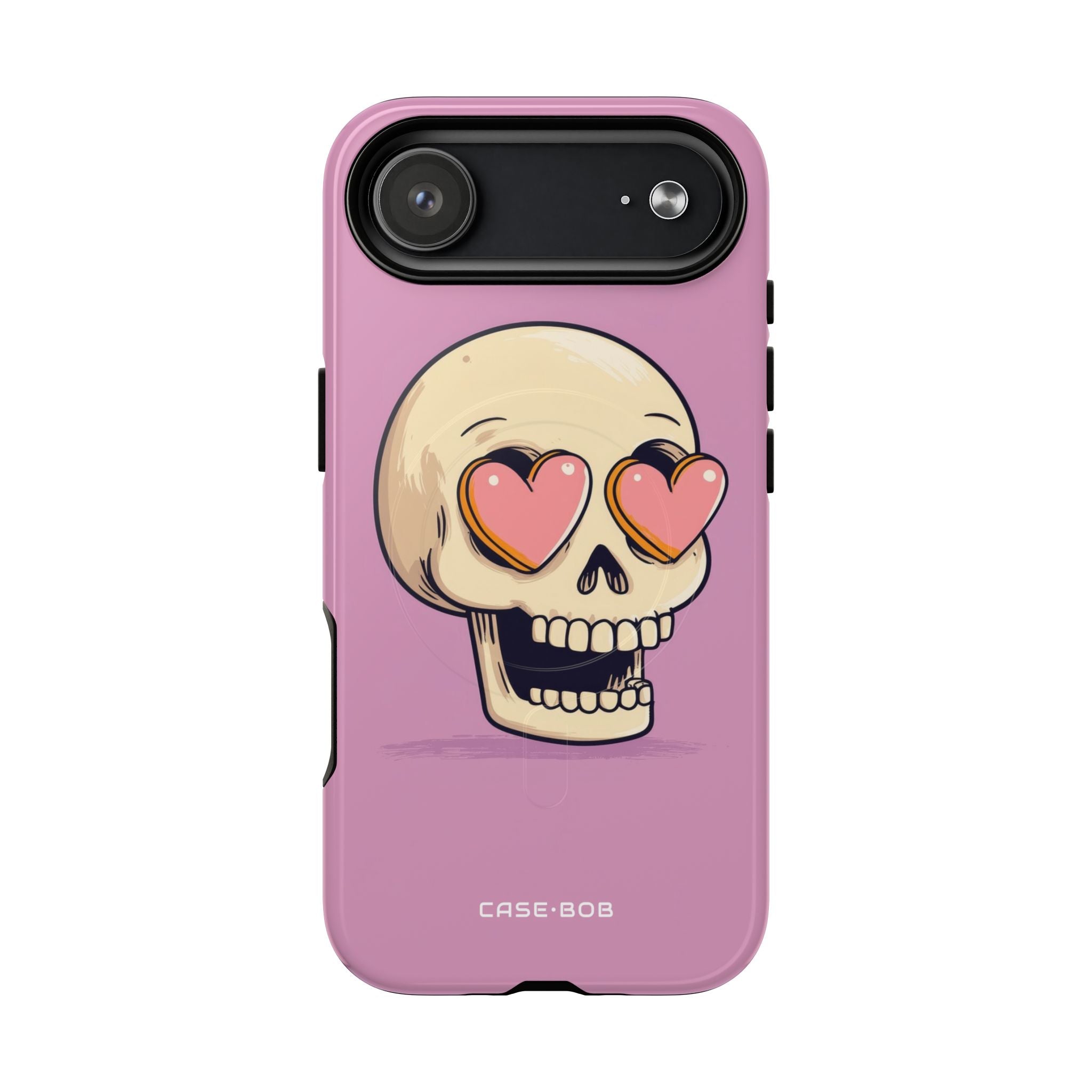 Heart Eyed Skull iPhone 17 Air Case - Tough+