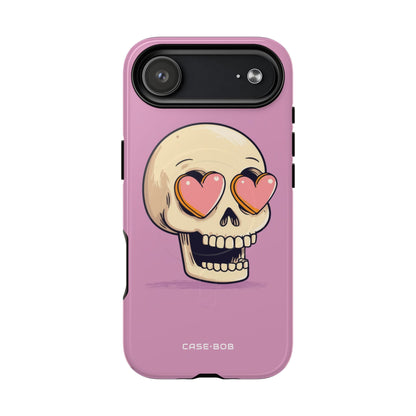 Heart Eyed Skull iPhone 17 Air Case - Tough+