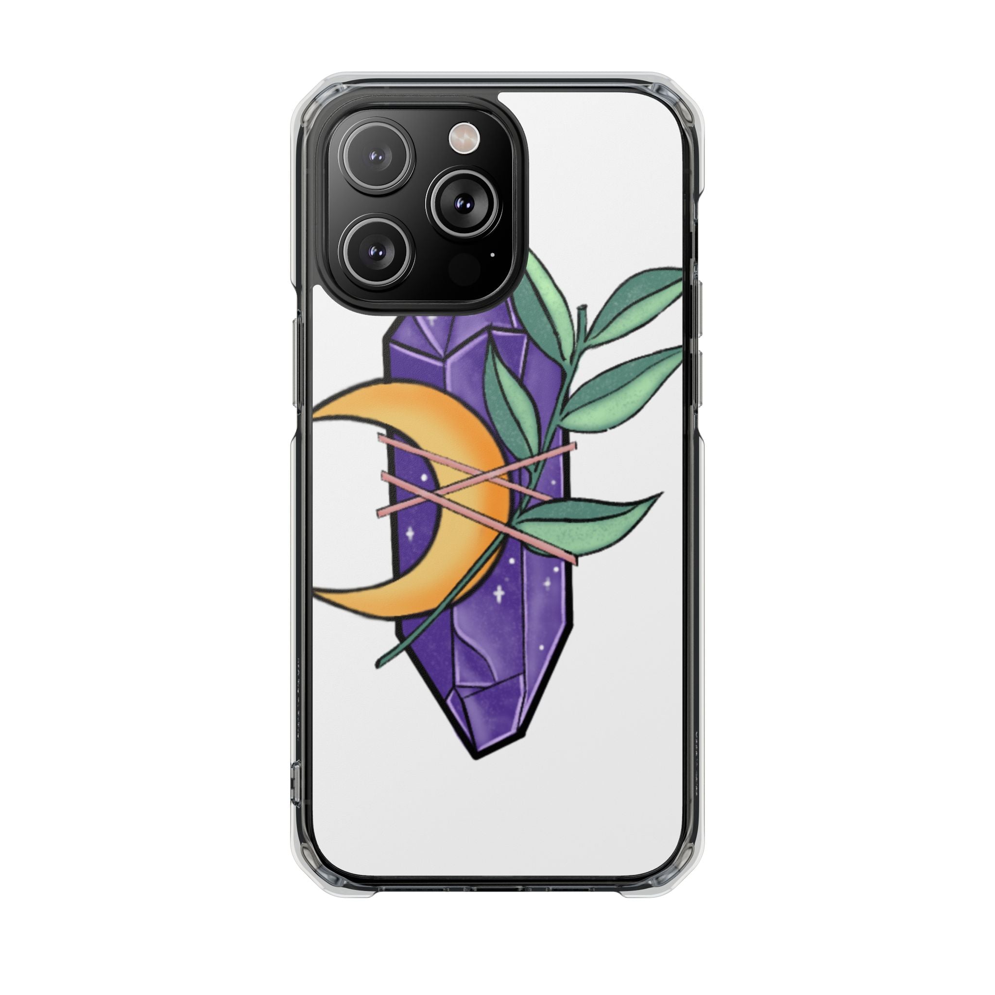 Mystical Moon Crystal iPhone Case - Impact