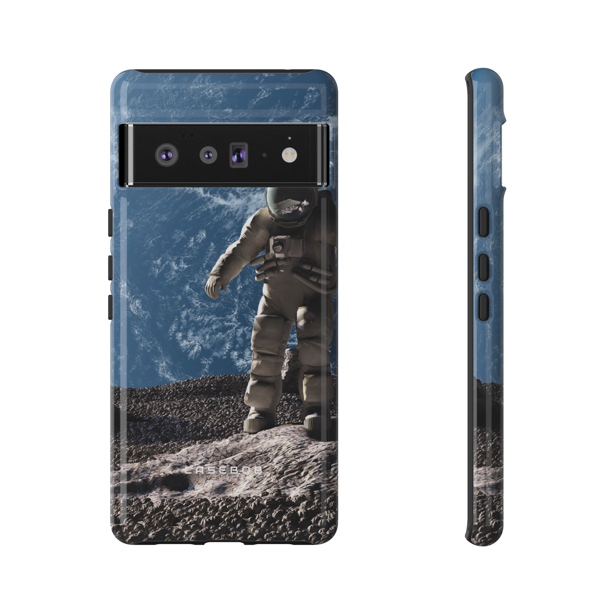 Astronaut on the Moon - Protective Phone Case