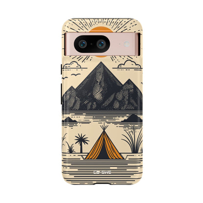 Golden Tent Awaits - Google Pixel Case
