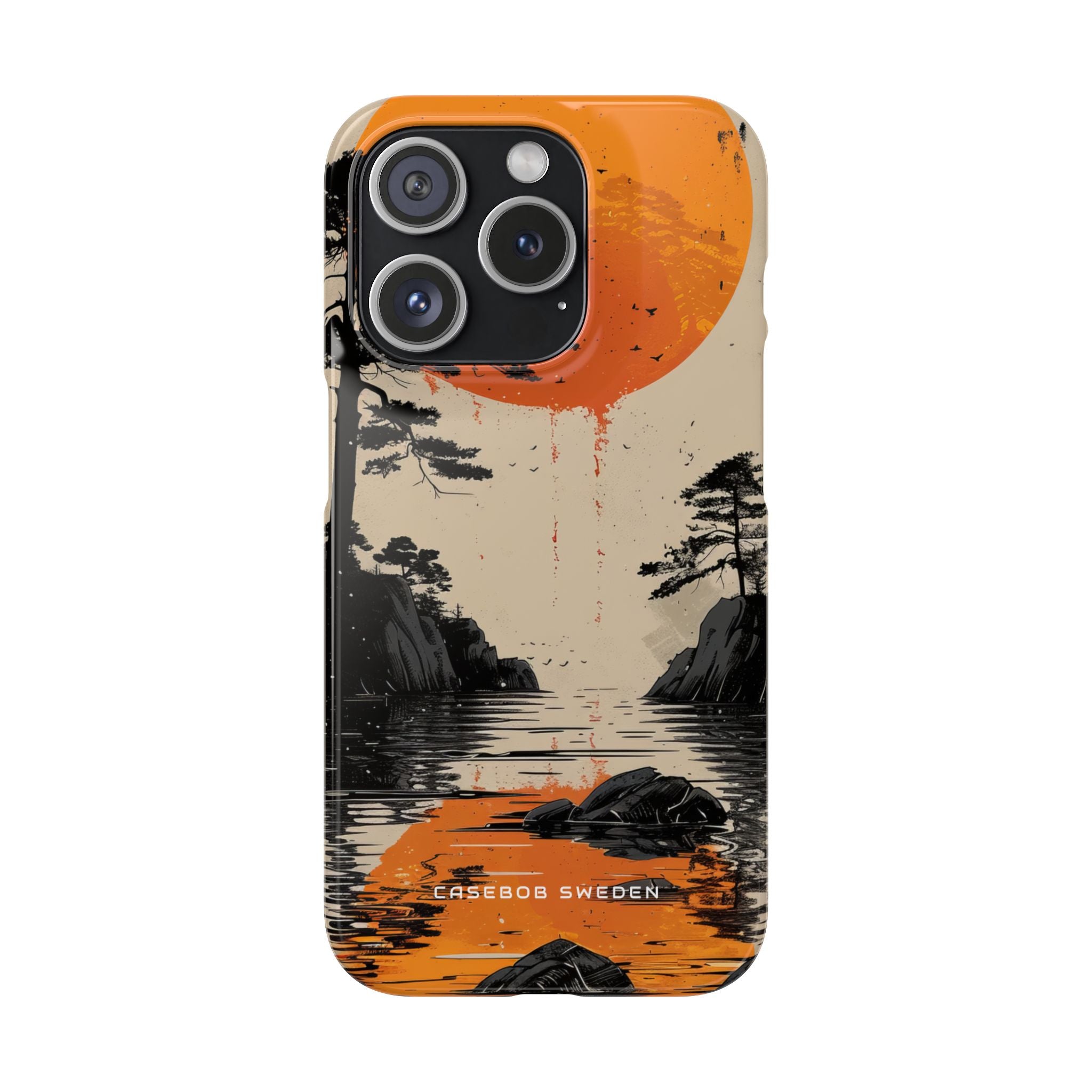 Zen Serenity Sunscape iPhone 15 - Slim Phone Case