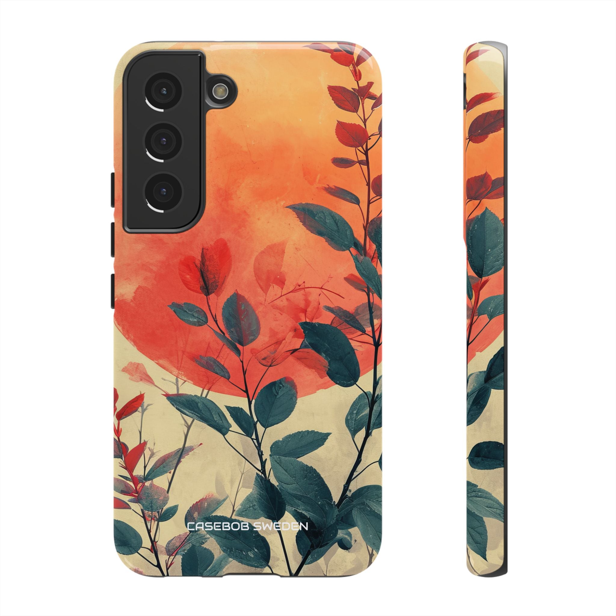 Orange Sun Harmony - Tough Samsung S22 Phone Case