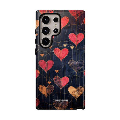 Golden Hearts Network Samsung S24 Ultra Case - Tough