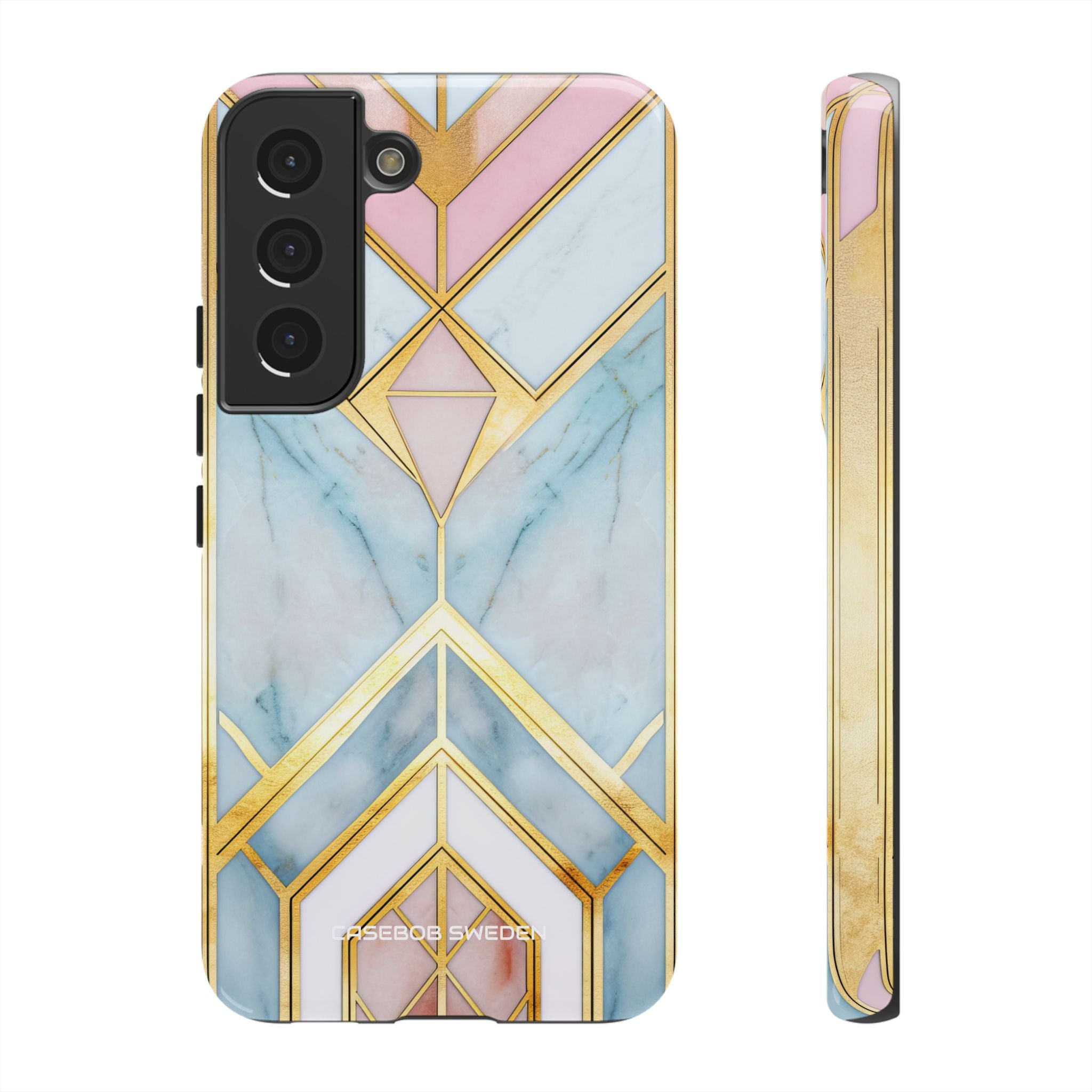 Gold Pink Art Deco - Tough Samsung S22 Phone Case