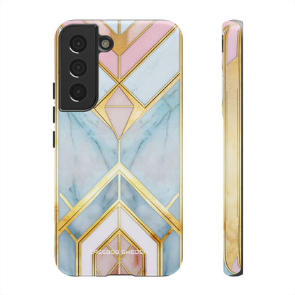 Gold Pink Art Deco - Tough Samsung S22 Phone Case