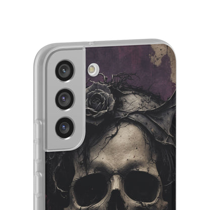 Gothic Skull Crown Samsung S22 Plus Case - Soft