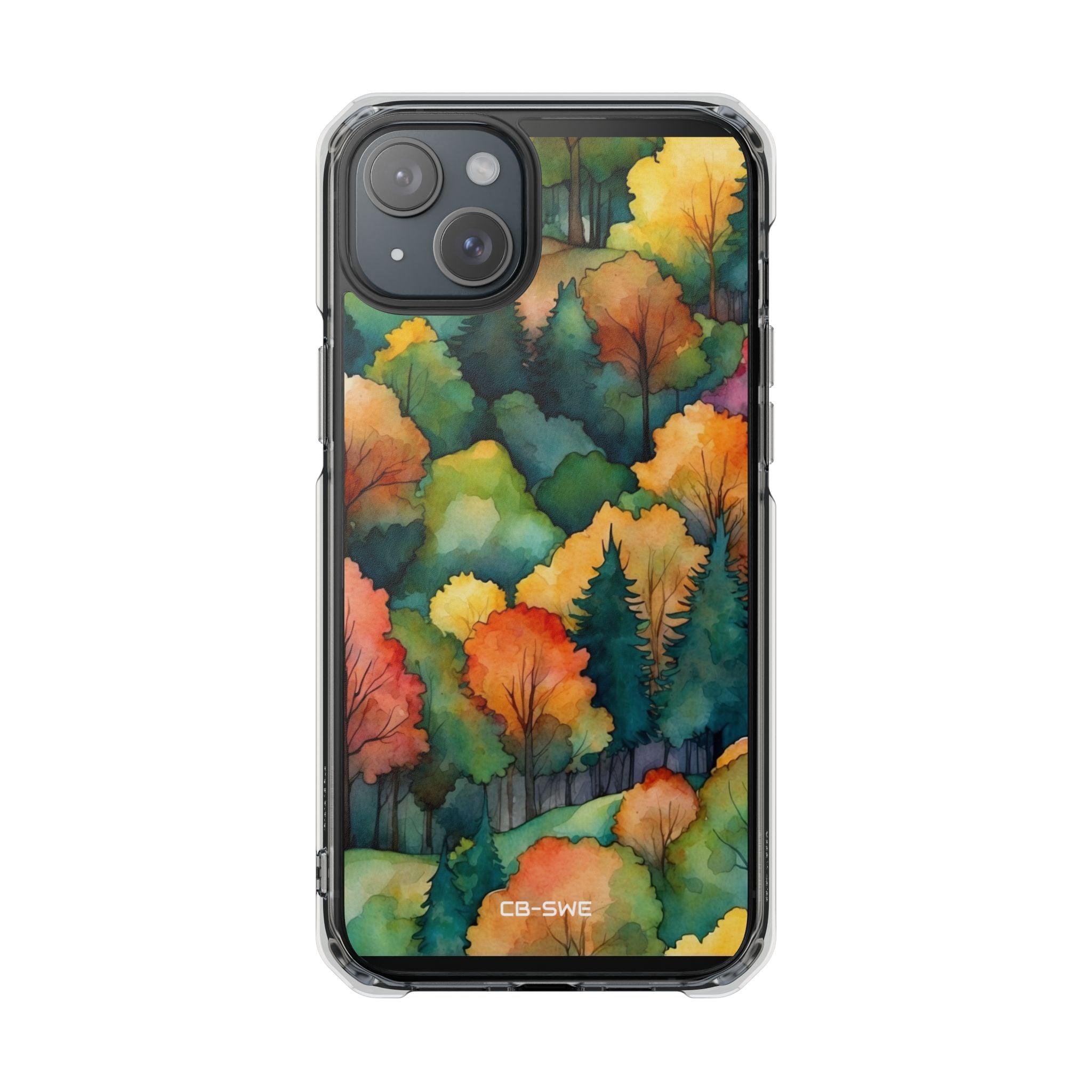 Autumn Leaves Dance iPhone Case - Impact