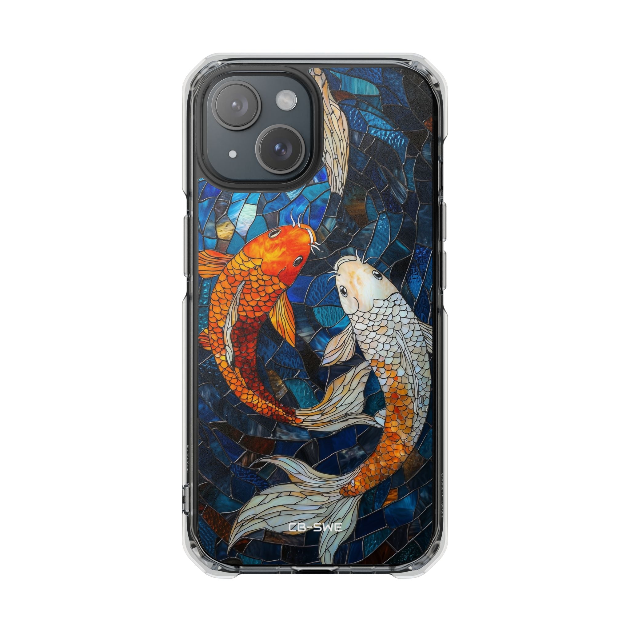 Koi Fish Swim iPhone Case - Impact