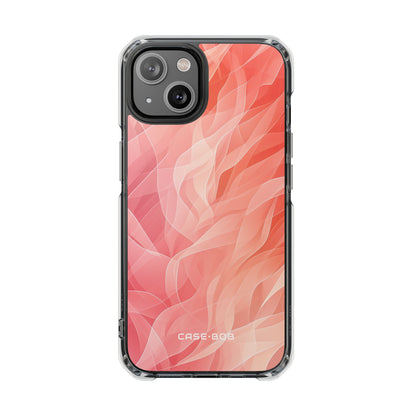 Peach Wave Drift iPhone 14 Case - Impact