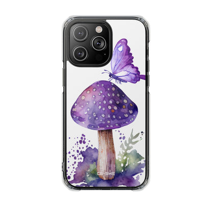 Whimsical Butterfly Perch iPhone Case - Impact