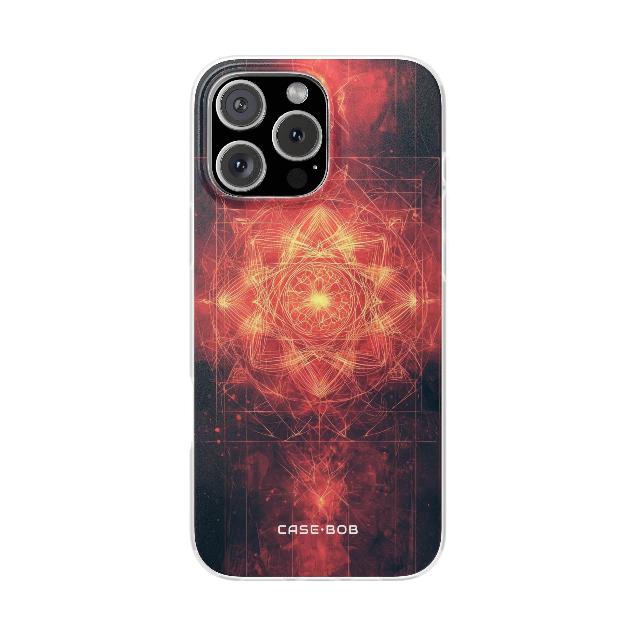 Radiant Mandala iPhone 16 Pro Max Case - Soft