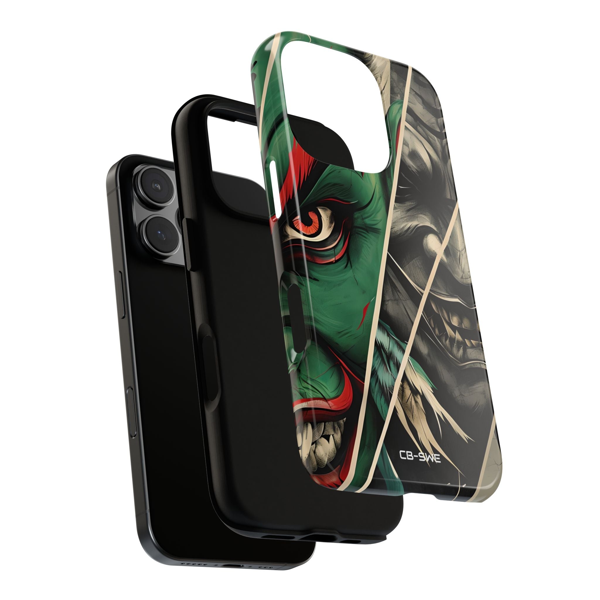 Demonic Panels Clash - iPhone Case