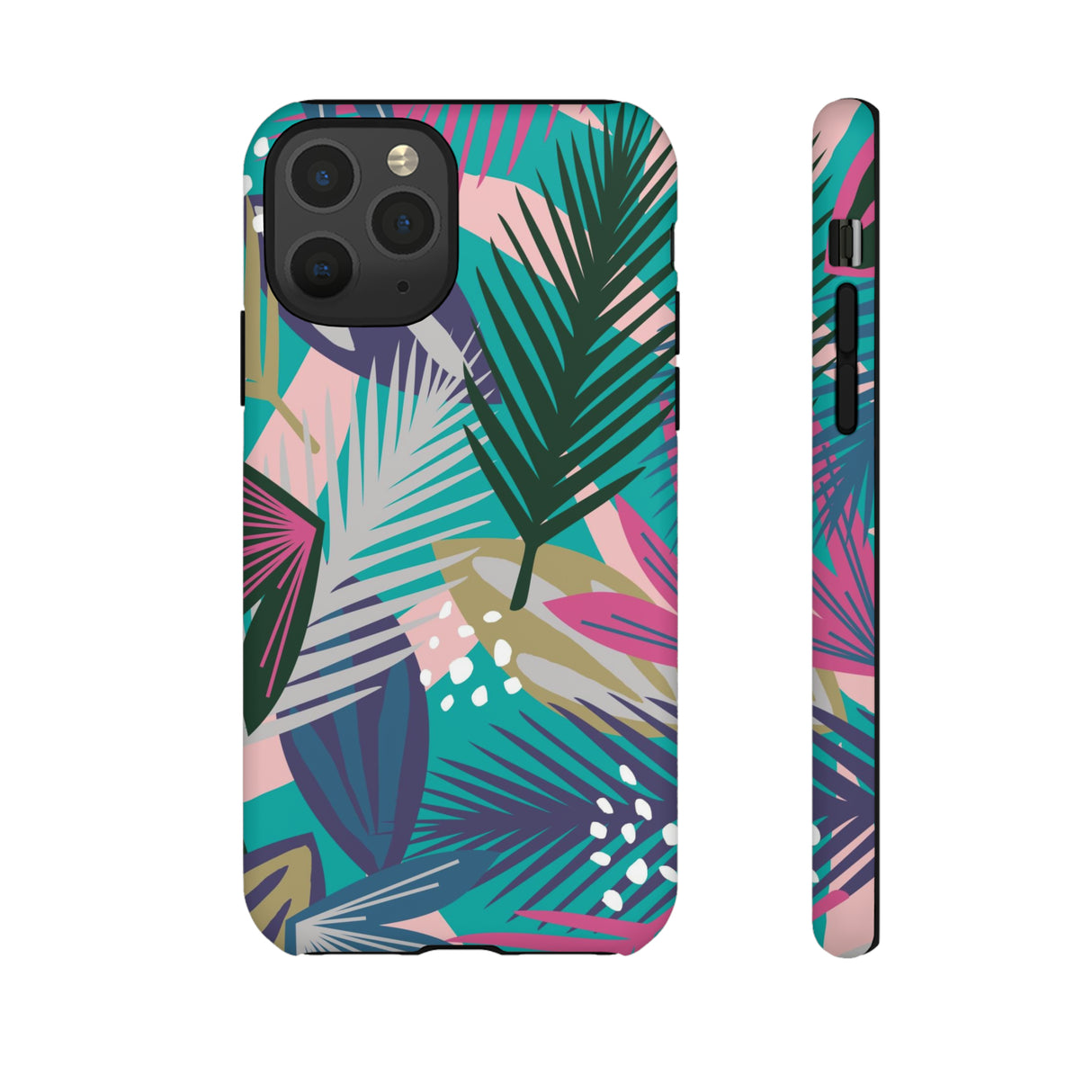 Tropical Leaf Loki - Protective Phone Case