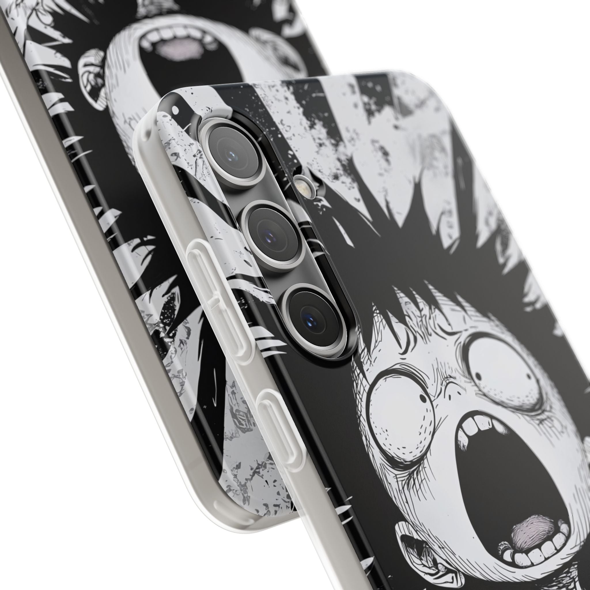 Screaming Stripes Samsung S24 Plus Case - Soft