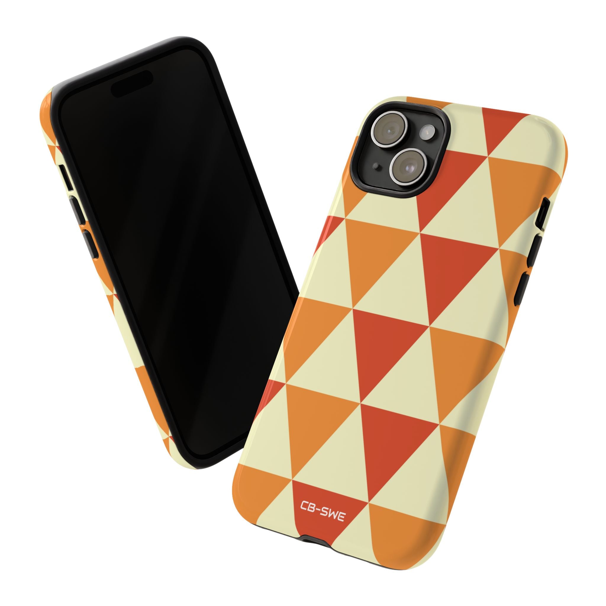 Autumn Triangles Dance - iPhone Case