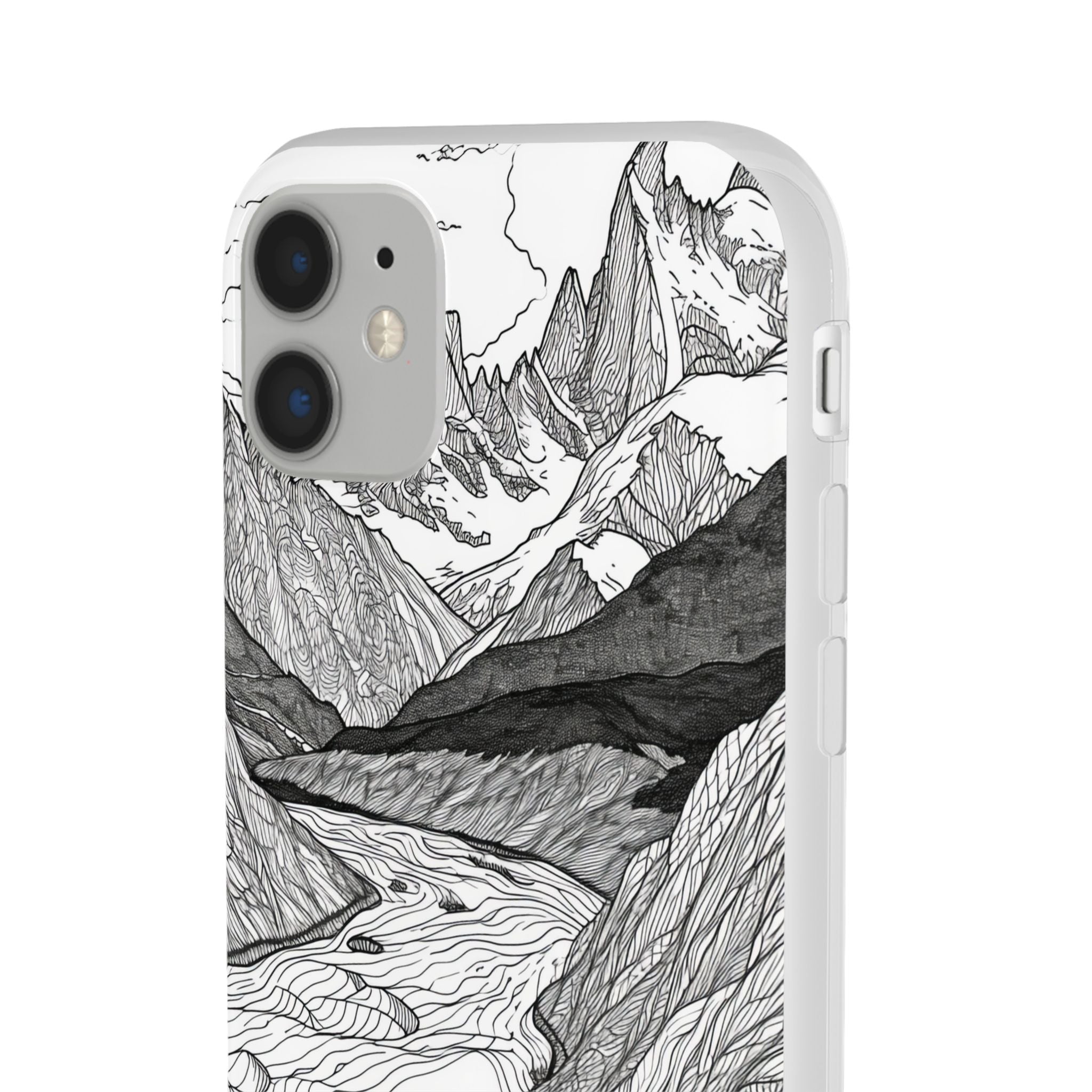 Mountain Tranquility | Flexible Phone Case for iPhone