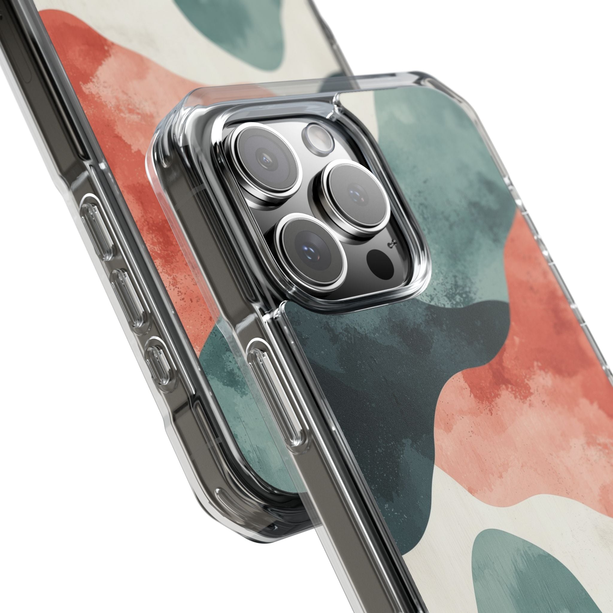 Fluid Shapes Emerge iPhone Case - Impact
