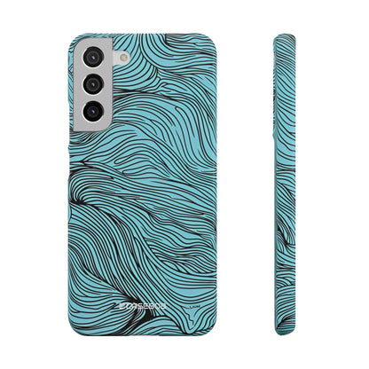 Wavy Serenity | Slim Phone Case for Samsung