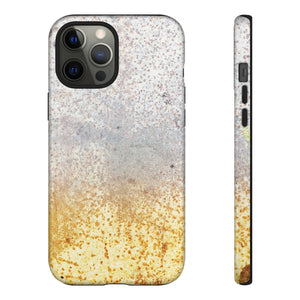 Gold Abstract - Protective Phone Case