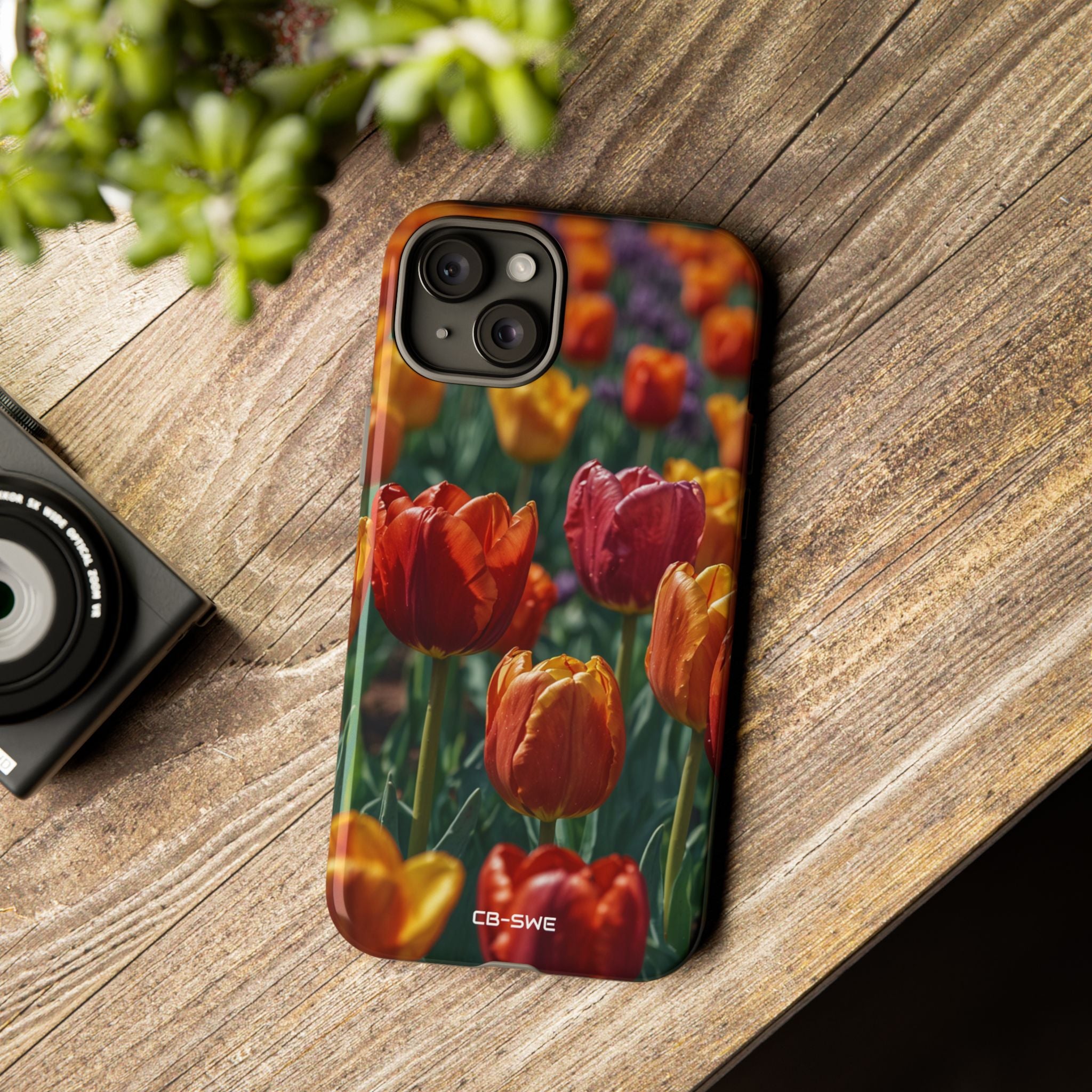 Tulips Embrace Breeze - iPhone Case