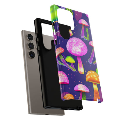 Neon Mushroom Dreams - Samsung Case