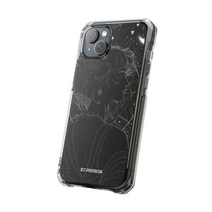 Mystic Starlit Serenity - Phone Case for iPhone (Clear Impact - Magnetic)