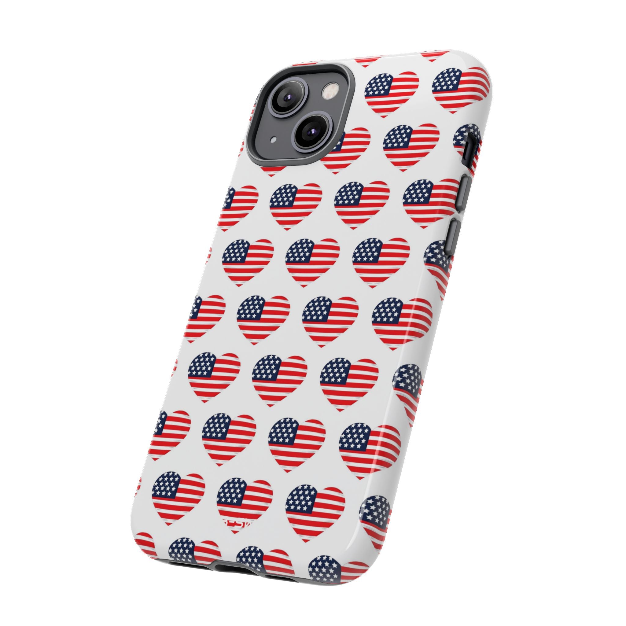 Hearts Embrace Freedom - iPhone Case