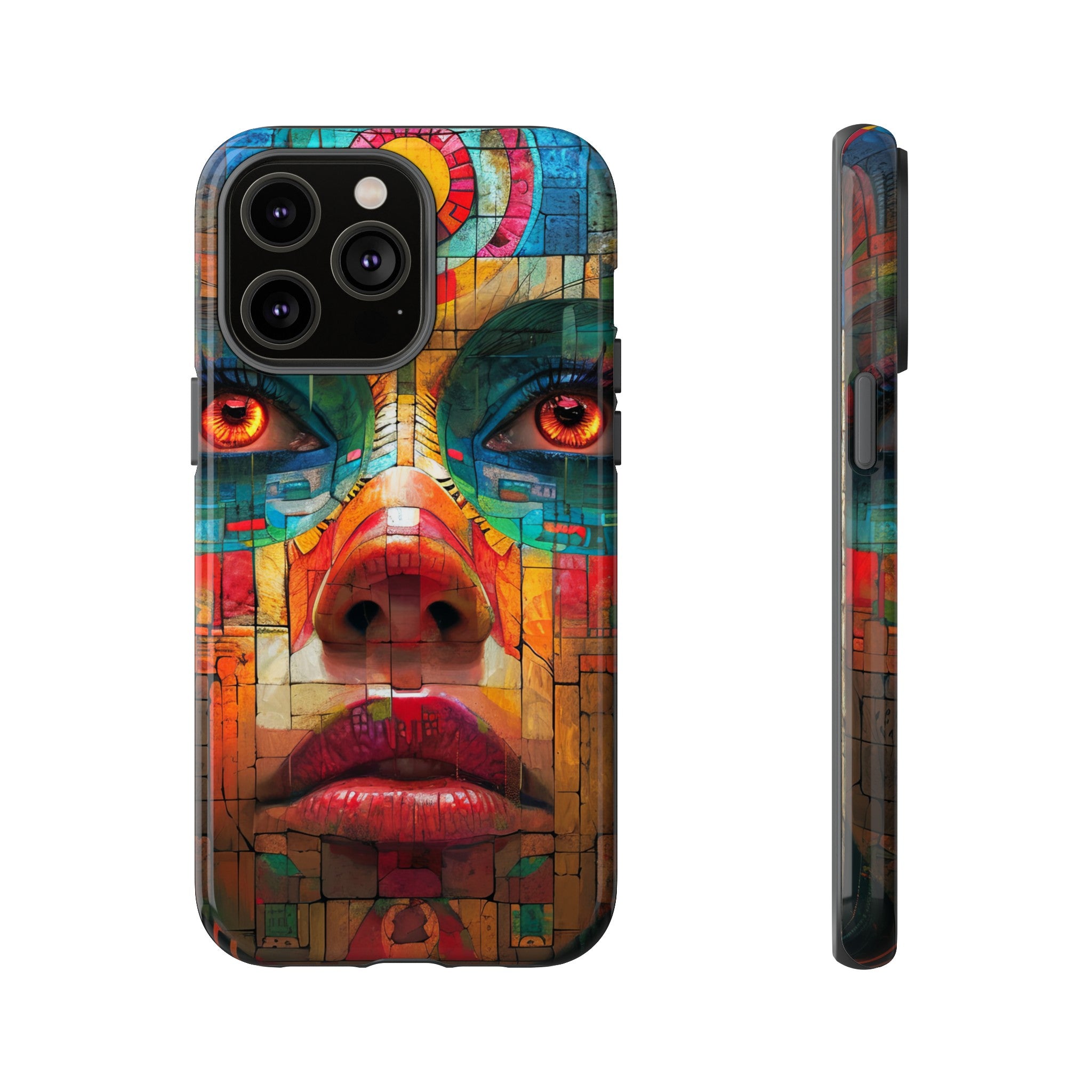 Cultural Geometric Treasures - Protective Phone Case