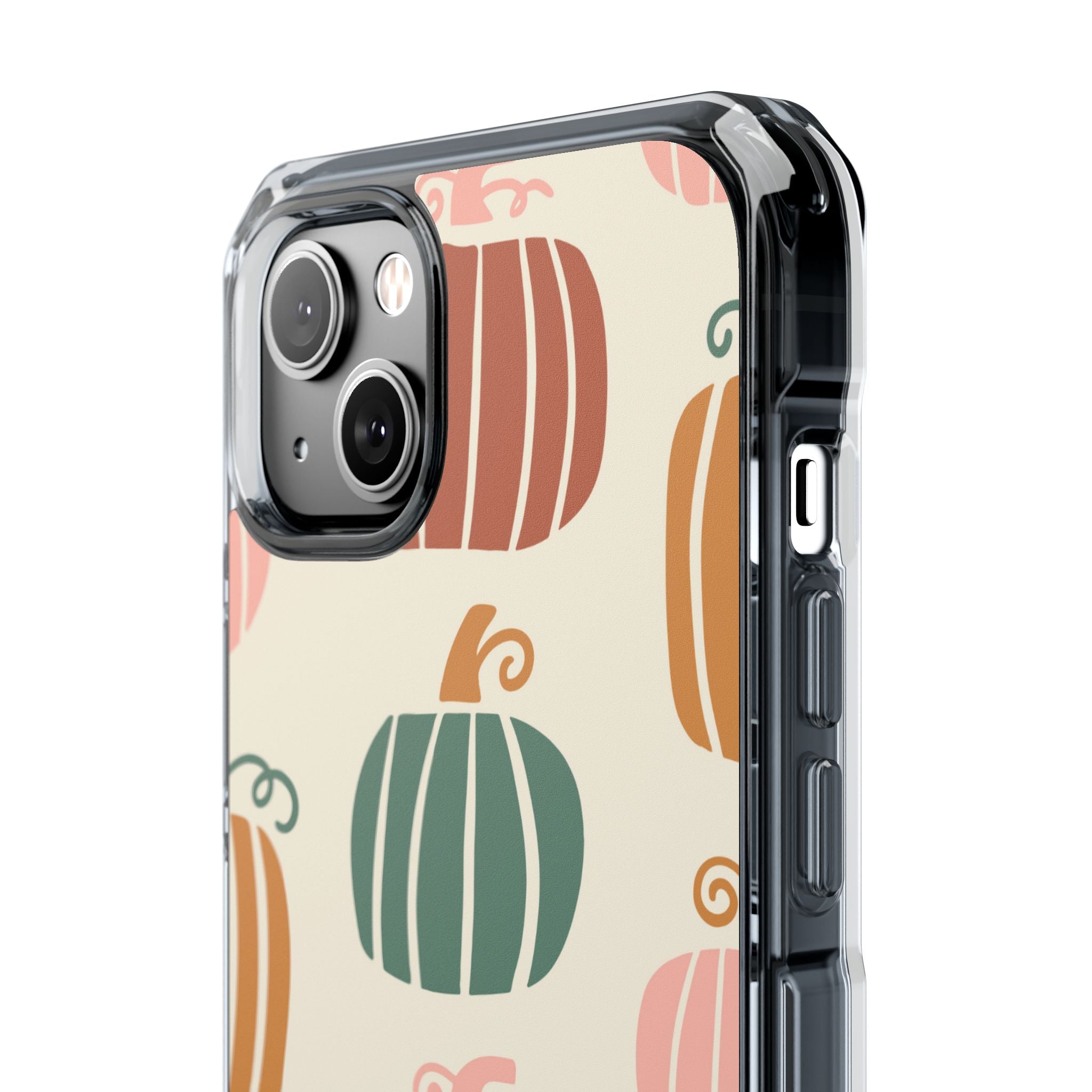 Whimsical Pumpkin Harmony iPhone Case - Impact