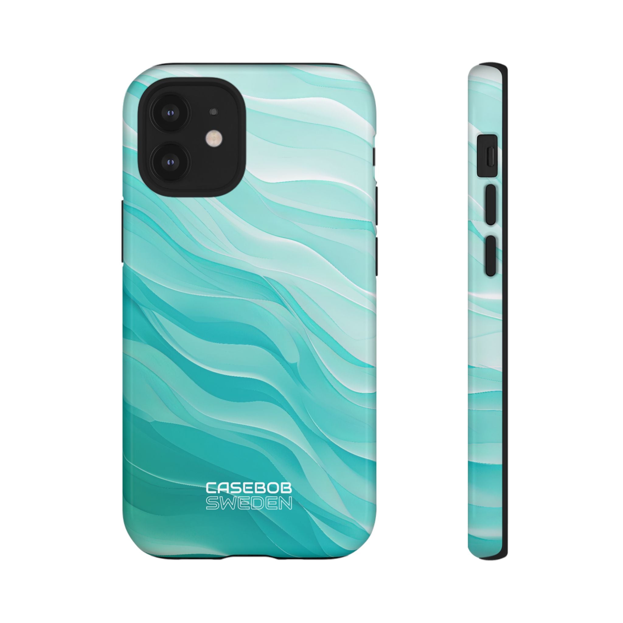 Soothing Aqua Waves iPhone 12 - Tough