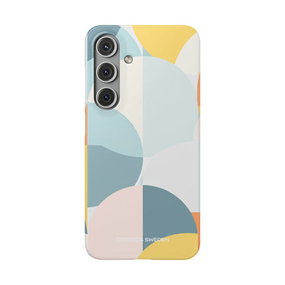 Abstract Geometric Calm - Slim Samsung S24 Phone Case